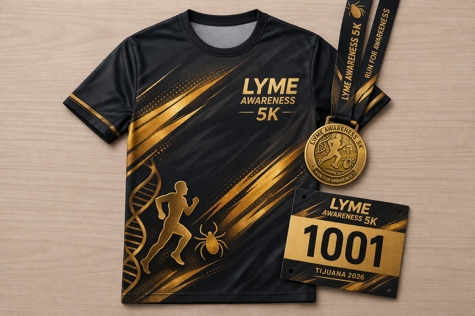 kit oficial de participante – lyme awareness 5k 2026 kit oficial de participante – lyme awareness 5k 2026